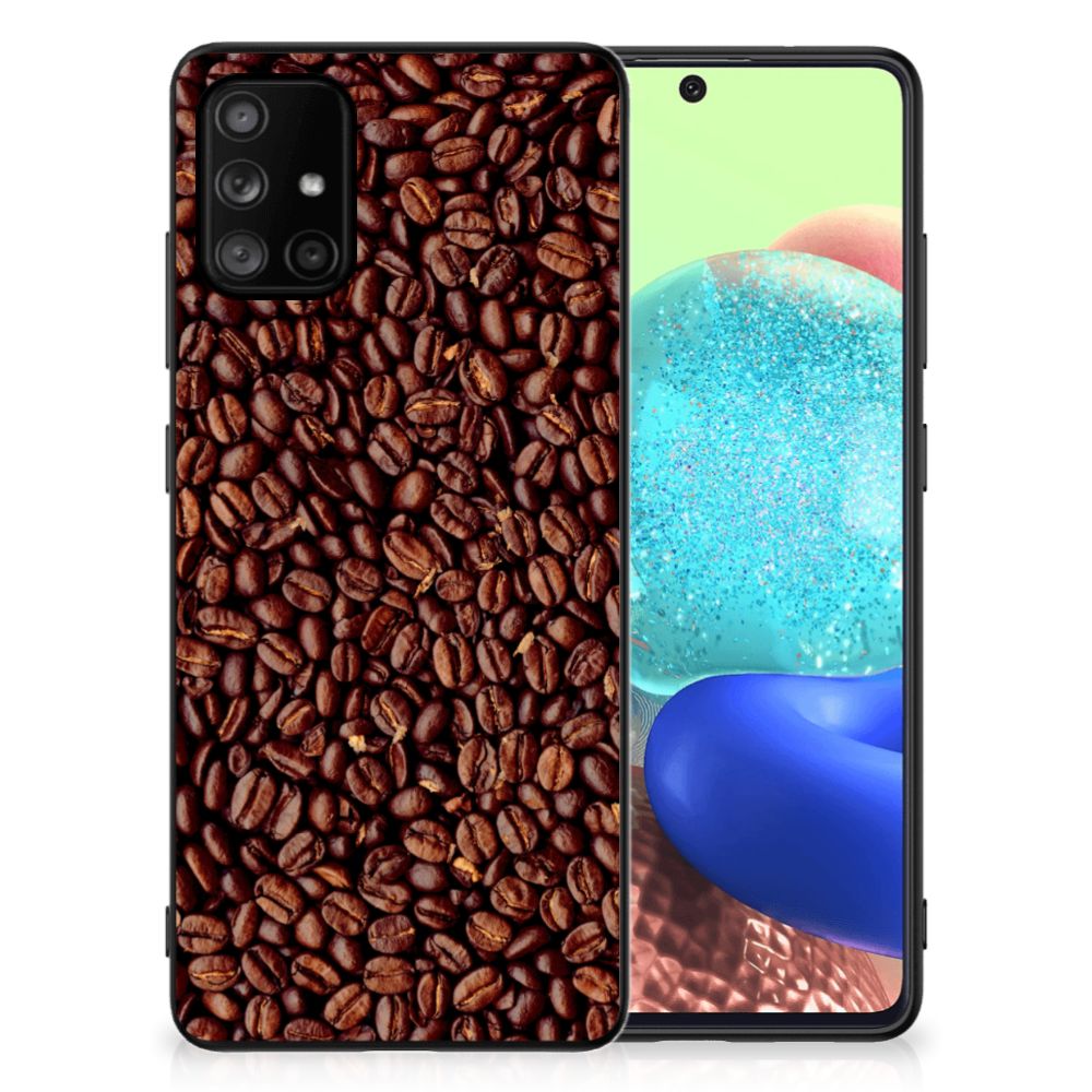 Samsung Galaxy A71 Back Cover Hoesje Koffiebonen