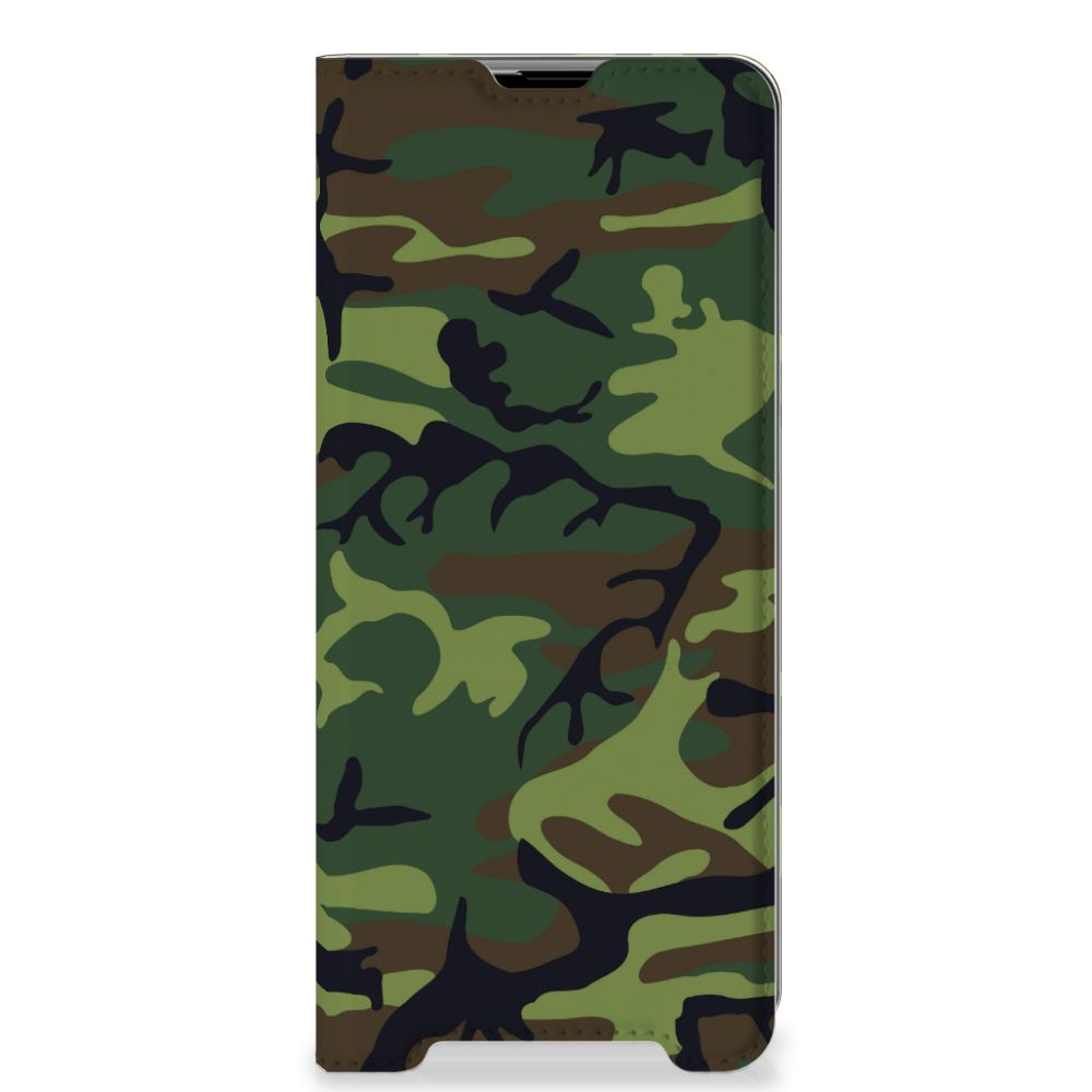 Sony Xperia 1 III Hoesje met Magneet Army Dark - B2C Telecom