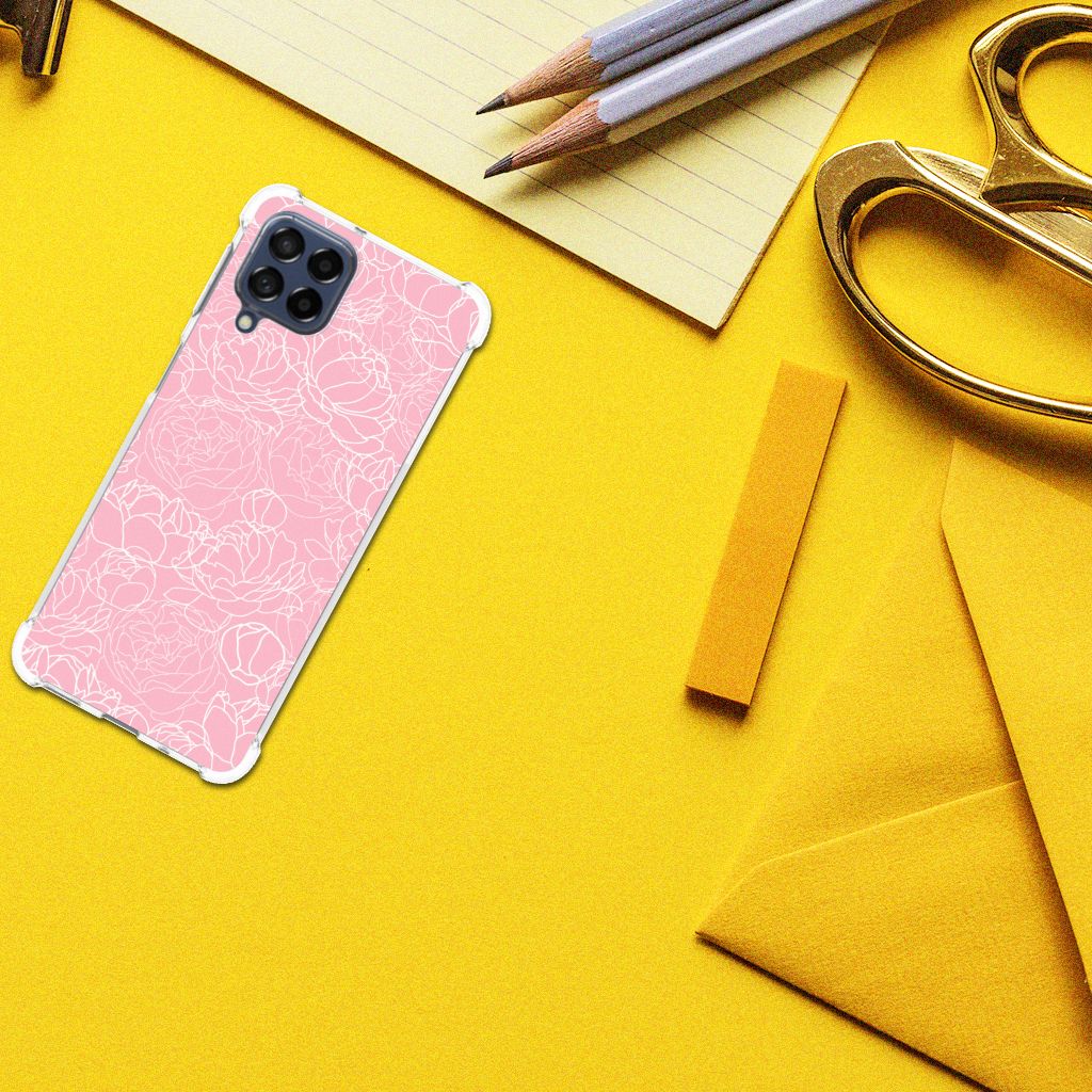Samsung Galaxy M53 Case White Flowers B2C Telecom