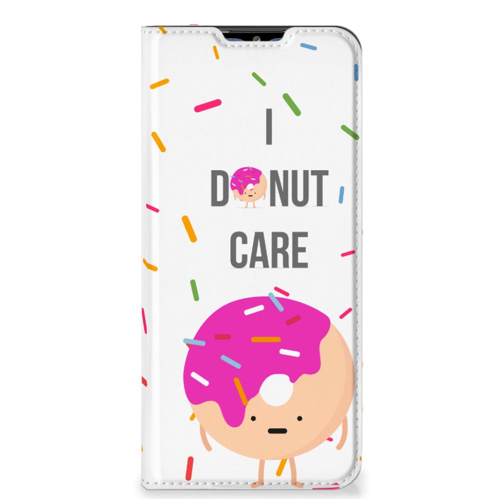 Samsung Galaxy M02s | A02s Flip Style Cover Donut Roze - B2C Telecom