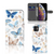 Telefoonhoesje met Pasjes voor Apple iPhone 11 Vlinder met kleurrijke vlinders en ruimte voor drie pasjes 🦋.