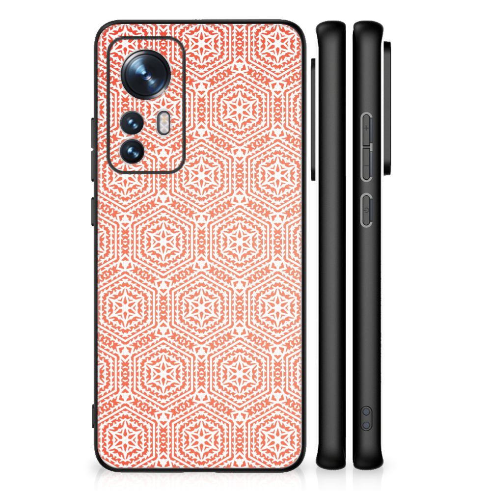Xiaomi 12 | 12X Back Case Pattern Orange B2C Telecom