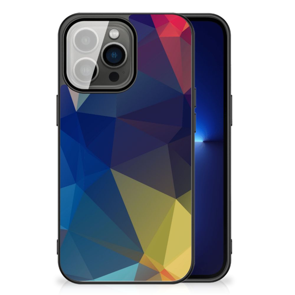 iPhone 13 Pro Backcover Polygon Dark B2C Telecom