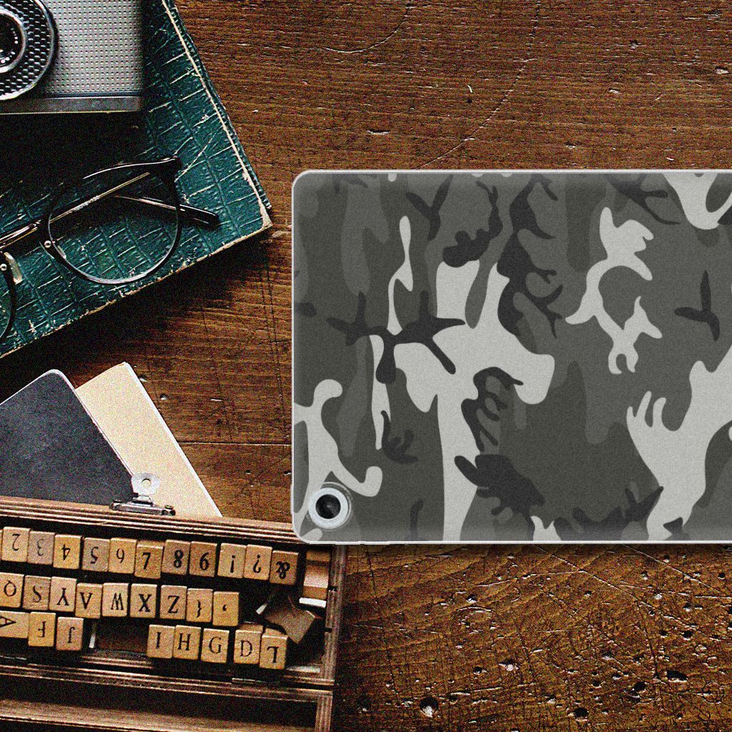 Lenovo Tab M10 Plus (3e generatie) Hippe Hoes Army Light - B2C Telecom
