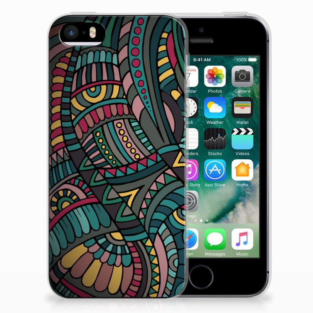 Apple iPhone SE | 5S TPU bumper Aztec