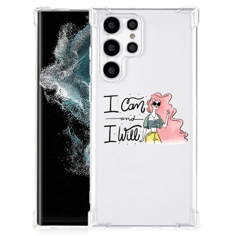 Samsung Galaxy S22 Ultra Stevig Bumper Hoesje i Can B2C Telecom