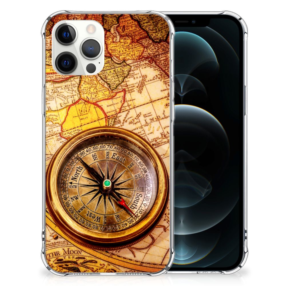 iPhone 12 Pro Max Telefoonhoesje met valbescherming Kompas B2C Telecom