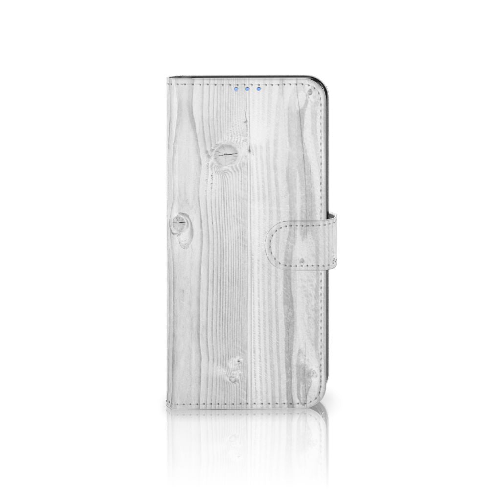 OPPO A53 | OPPO A53s Book Style Case White Wood
