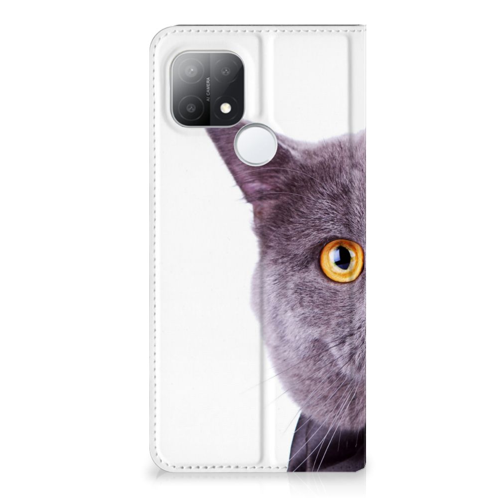 OPPO A15 Hoesje maken Kat - B2C Telecom