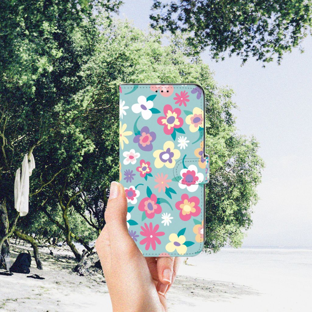 Motorola Edge 30 Pro Hoesje Flower Power