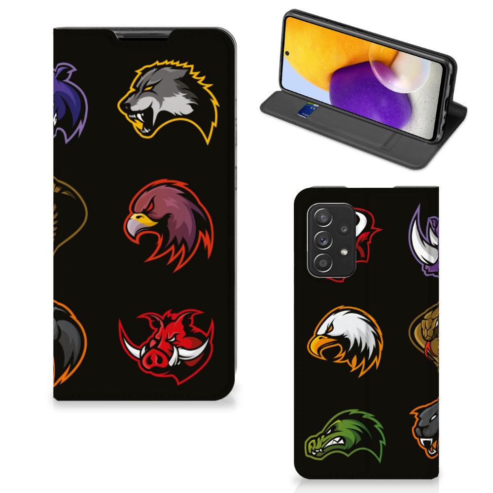 Samsung Galaxy A72 (5G/4G) Magnet Case Cartoon