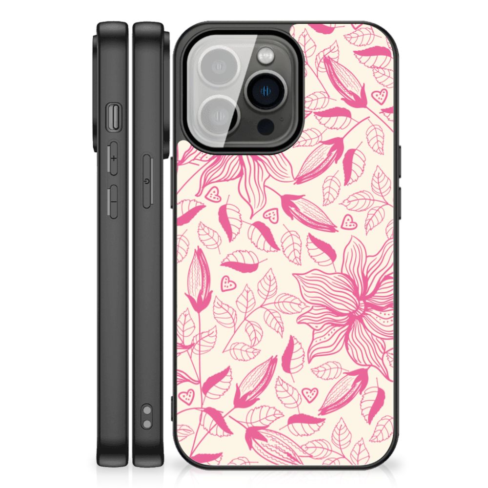 iPhone 13 Pro Max Bloemen Hoesje Pink Flowers B2C Telecom