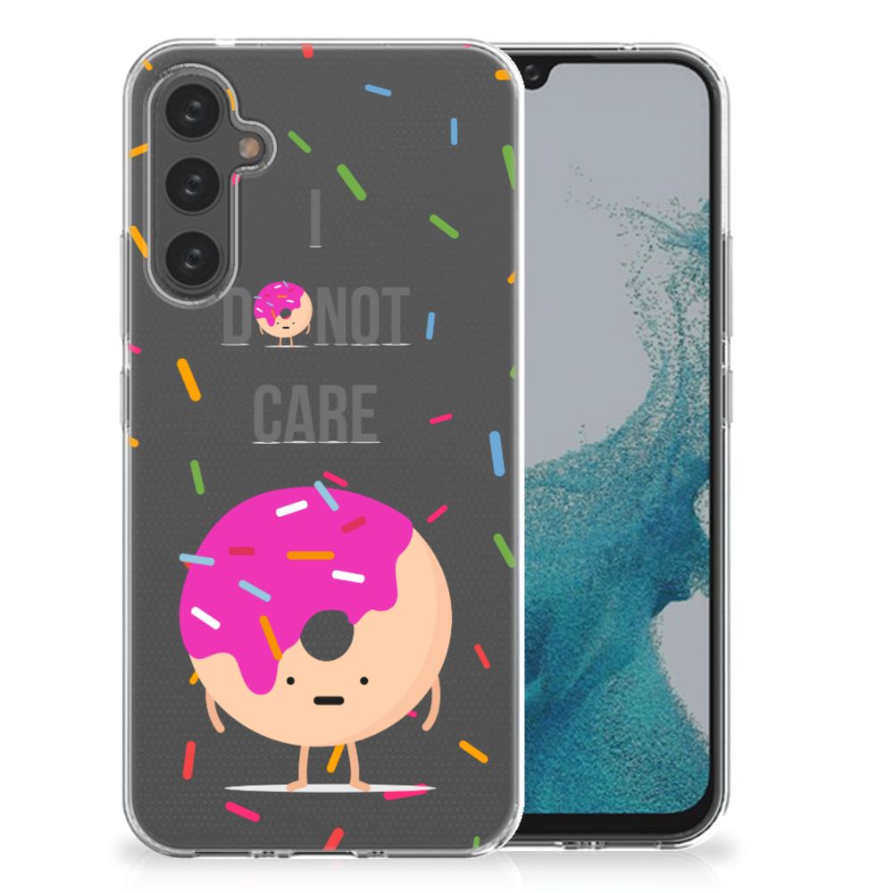 Samsung Galaxy A34 Siliconen Case Donut Roze