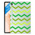 Samsung Galaxy Tab S7FE Hippe Hoes Zigzag Groen - B2C Telecom
