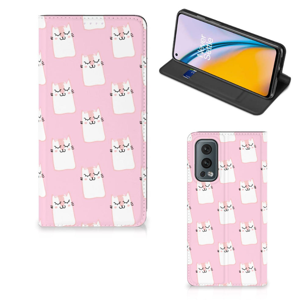 OnePlus Nord 2 5G Hoesje maken Sleeping Cats