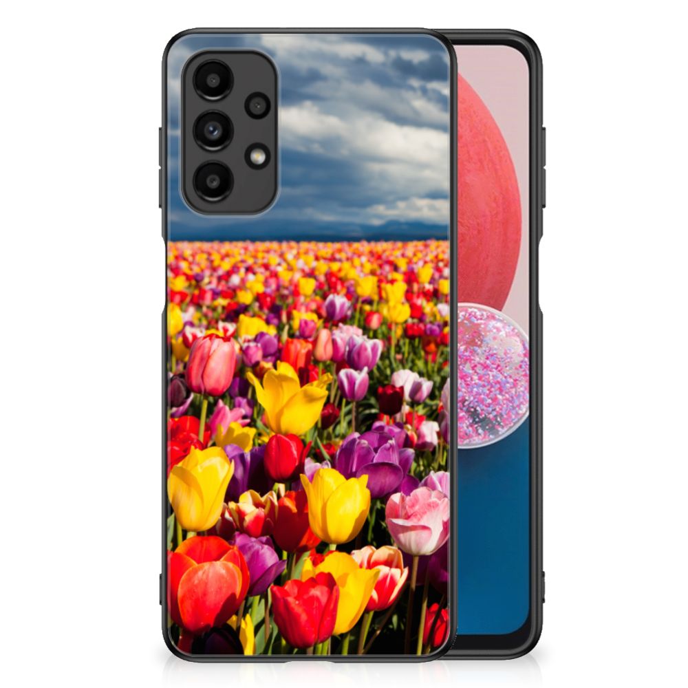 Samsung Galaxy A13 4G Bloemen Hoesje Tulpen B2C Telecom