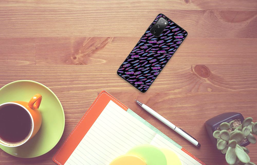 Samsung Galaxy S20 FE Back Case Feathers Color B2C Telecom