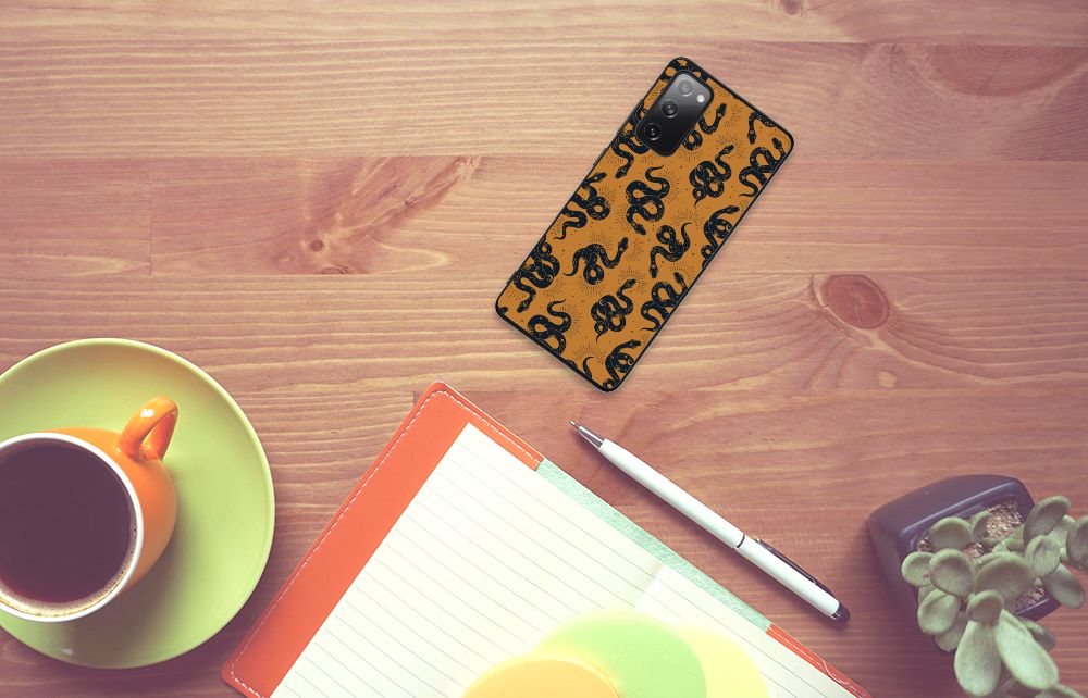 Dierenprint Telefoonhoesje voor Samsung Galaxy S20 FE Snakes B2C Telecom