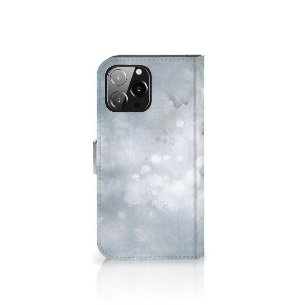 Hoesje iPhone 13 Pro Max Painting Grey