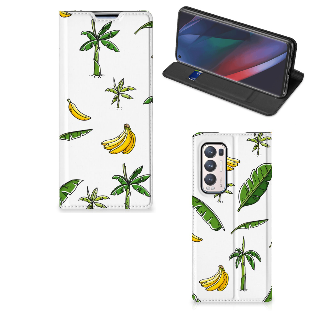 OPPO Find X3 Neo Smart Cover Banana Tree - B2C Telecom
