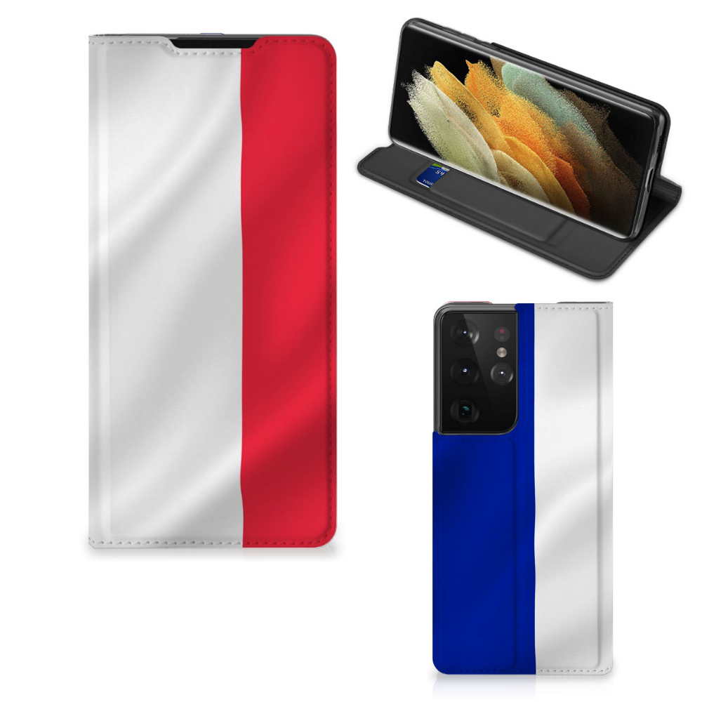 Samsung Galaxy S21 Ultra Standcase Frankrijk - B2C Telecom