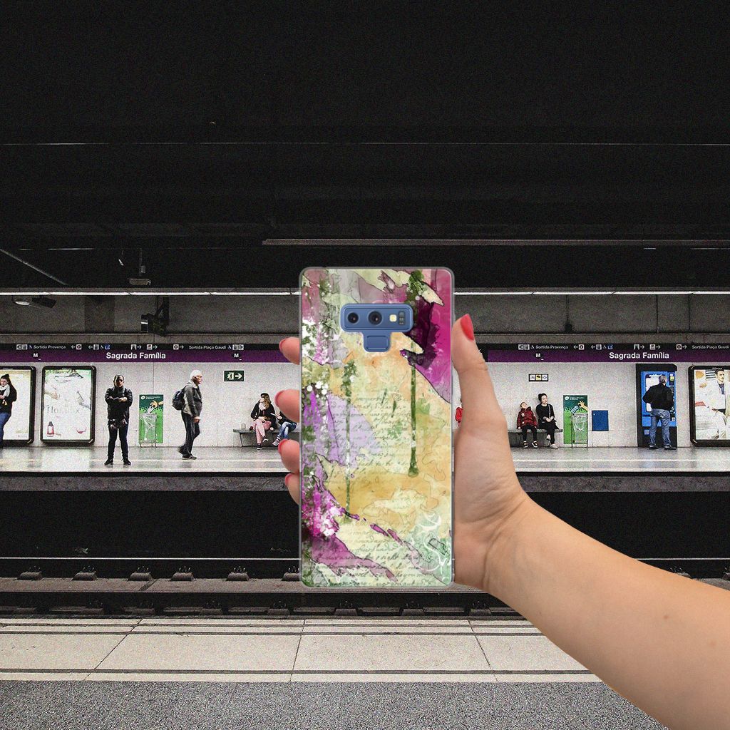 Hoesje maken Samsung Galaxy Note 9 Letter Painting