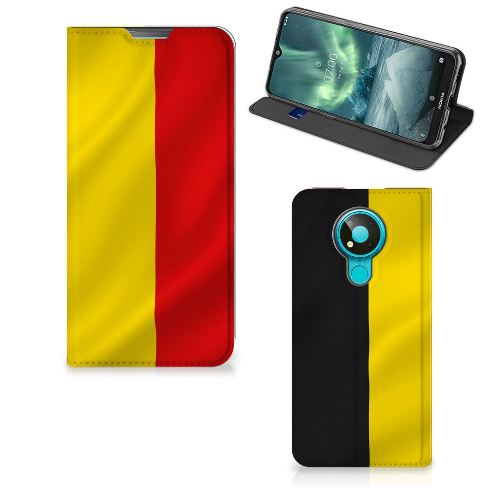 Nokia 3.4 Standcase Belgische Vlag