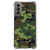 Samsung Galaxy S21 Doorzichtige Silicone Hoesje Army Dark