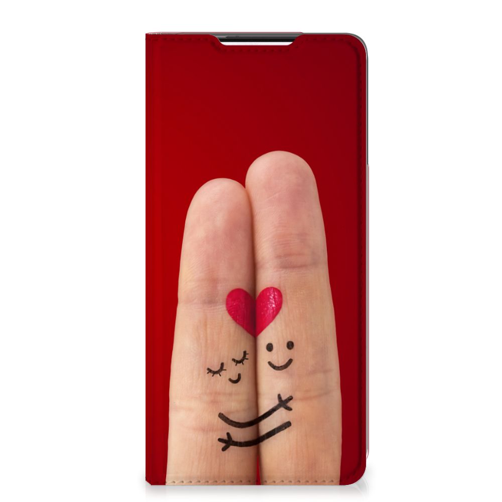 Samsung Galaxy S21 Plus Hippe Standcase Liefde - Origineel Romantisch Cadeau - B2C Telecom