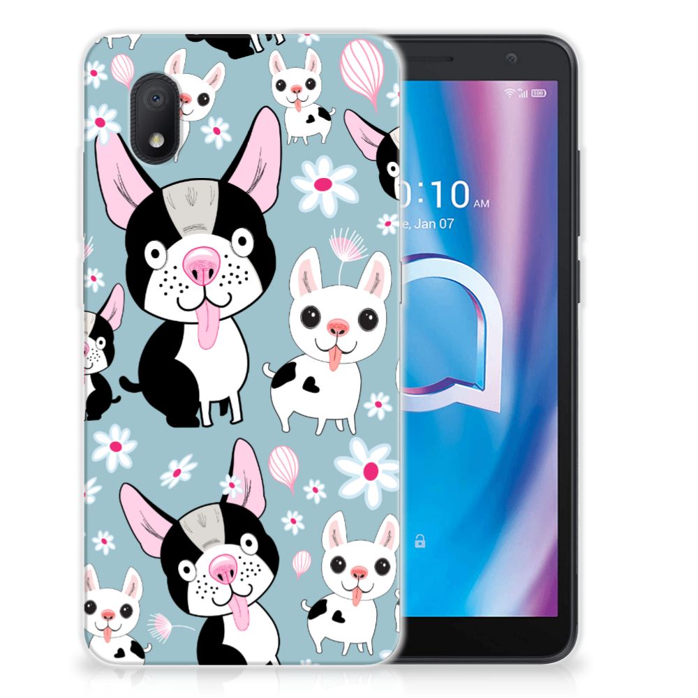 Alcatel 1B (2020) TPU Hoesje Hondjes B2C Telecom