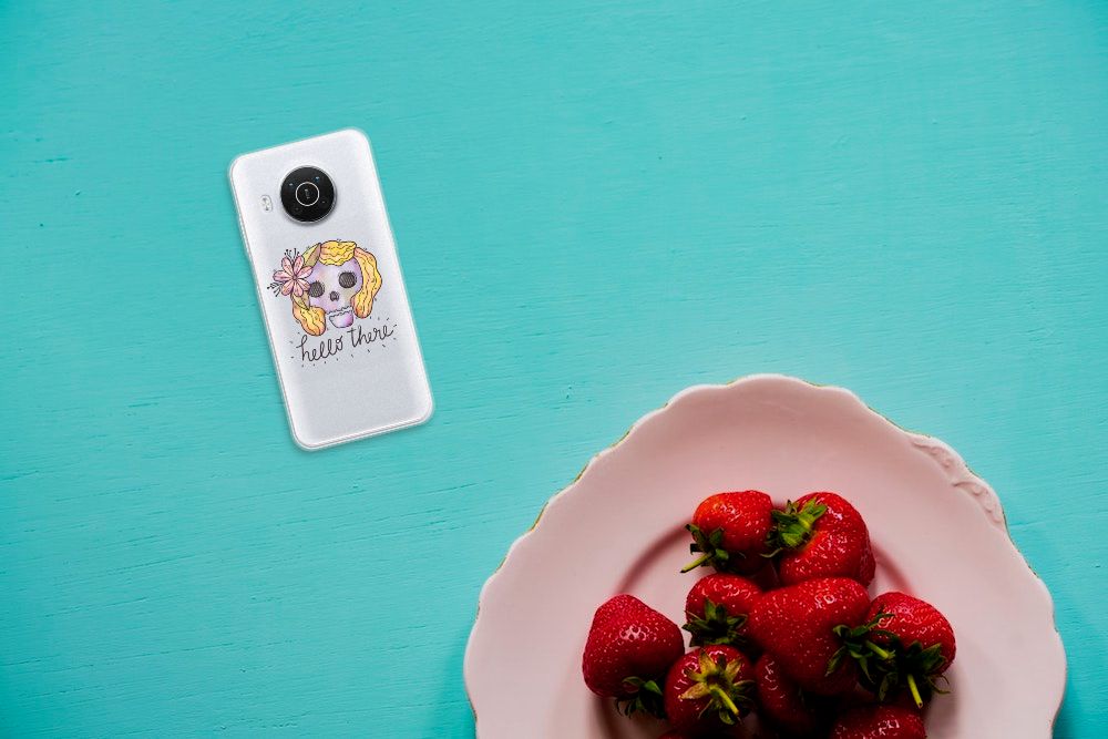 Silicone Back Case Nokia X10 | X20 Boho Skull B2C Telecom