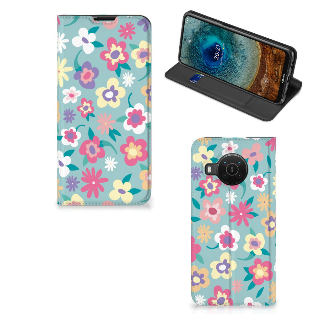 Nokia X20 | X10 Smart Cover Flower Power