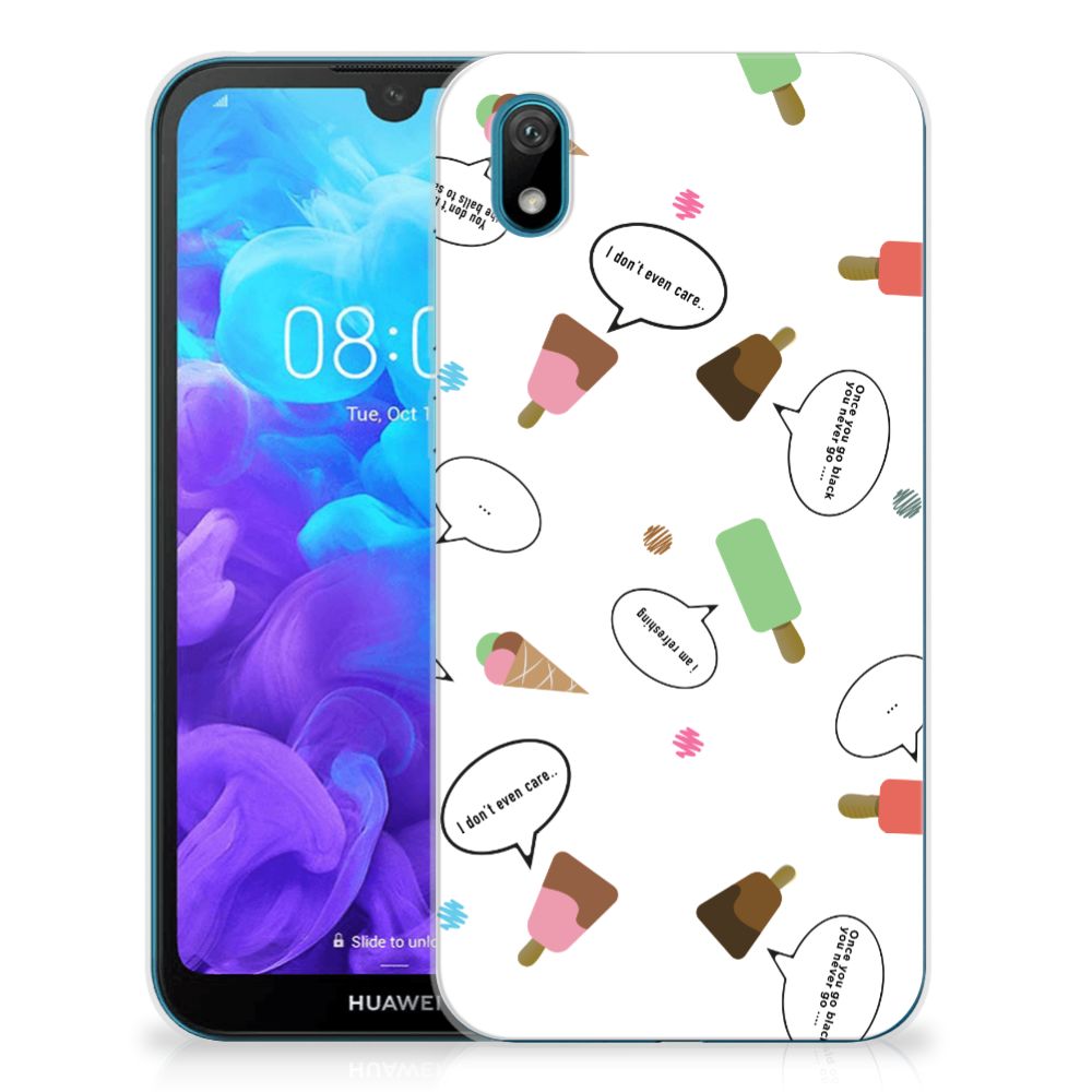 Huawei Y5 (2019) Siliconen Case IJsjes