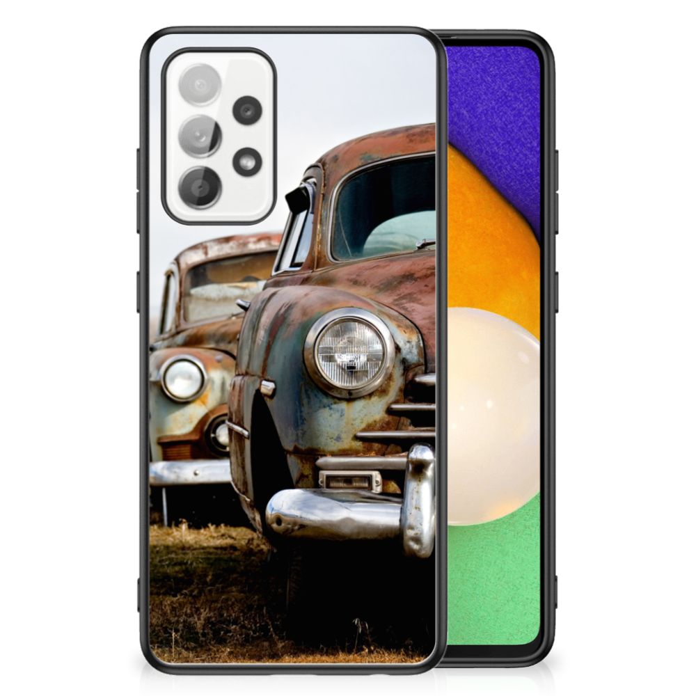 Samsung Galaxy A52 | A52s (5G/4G) Silicone Back Case Vintage Auto