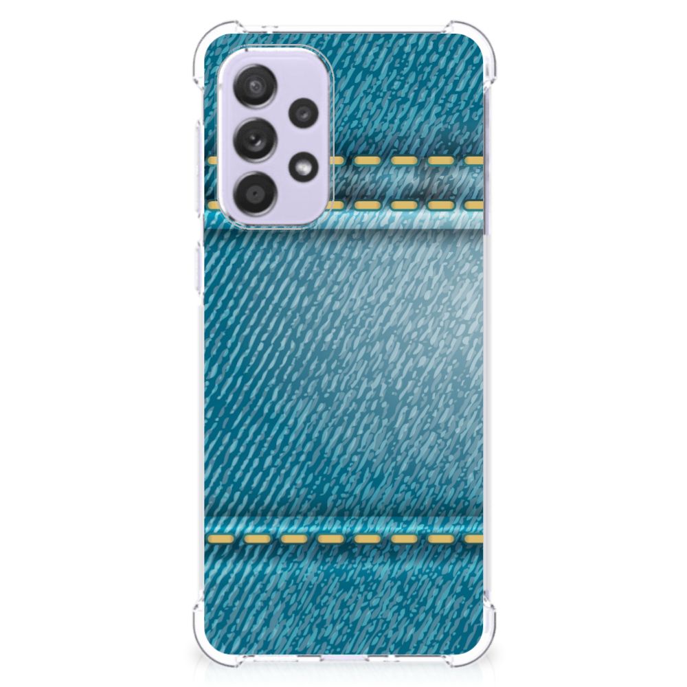 Samsung Galaxy A33 Anti Shock Bumper Case Jeans B2C Telecom