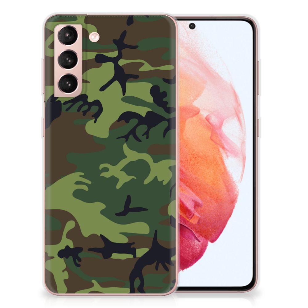 Samsung Galaxy S21 TPU bumper Army Dark