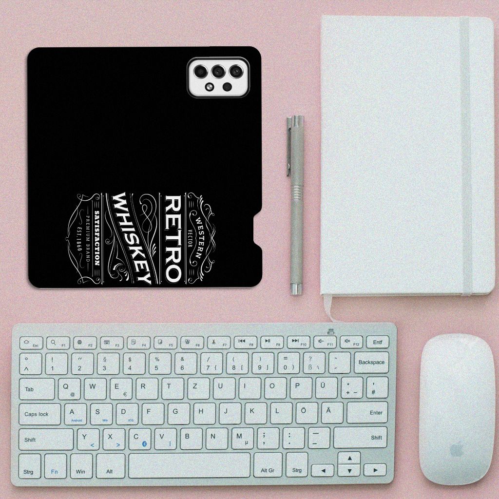 Samsung Galaxy A73 Flip Style Cover Whiskey - B2C Telecom
