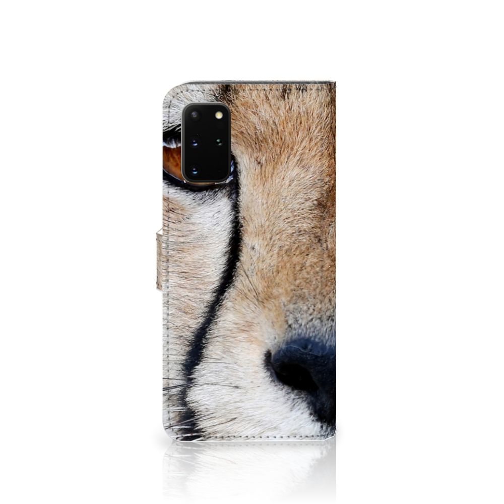 Samsung Galaxy S20 Plus Telefoonhoesje met Pasjes Cheetah