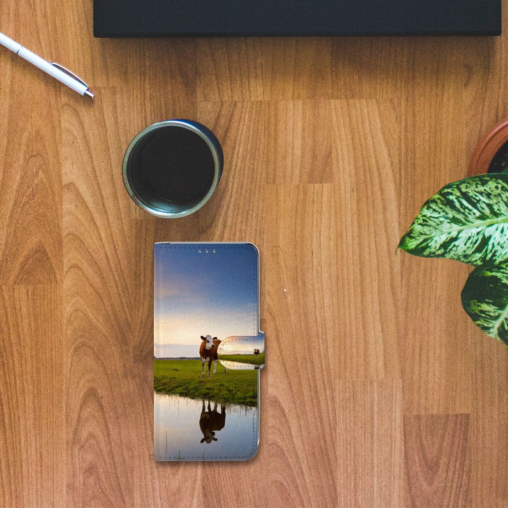 Samsung Galaxy S20 FE Telefoonhoesje met Pasjes Koe