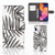 Samsung Galaxy A10 Hoesje Leaves Grey