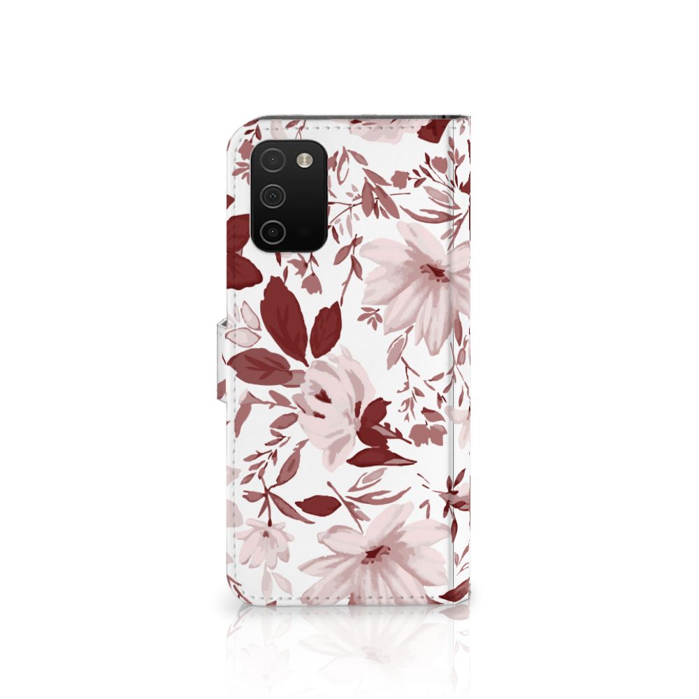 Hoesje Samsung Galaxy A03s Watercolor Flowers