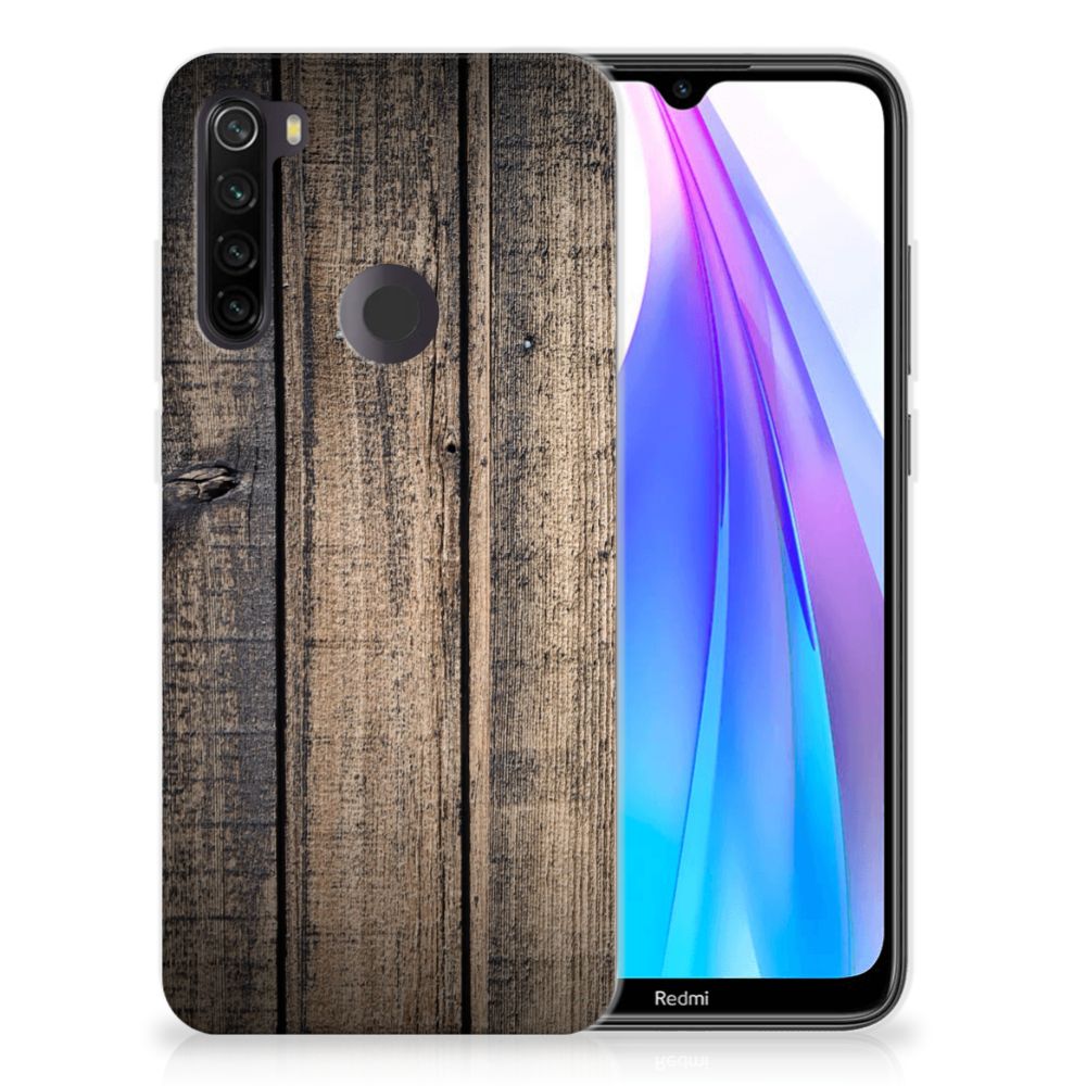 Xiaomi Redmi Note 8T Bumper Hoesje Steigerhout