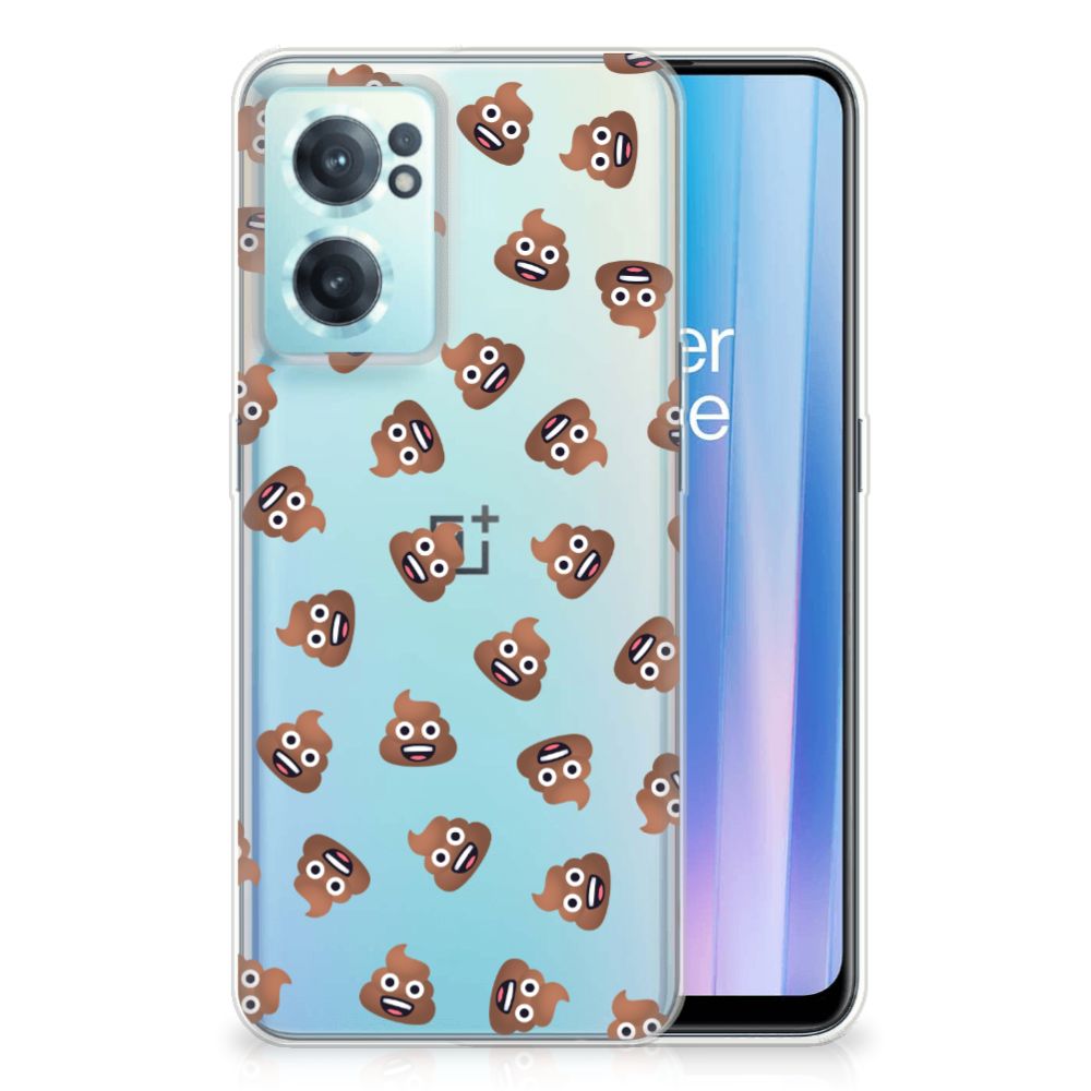 TPU bumper voor OnePlus Nord CE 2 5G Poep Emojis B2C Telecom