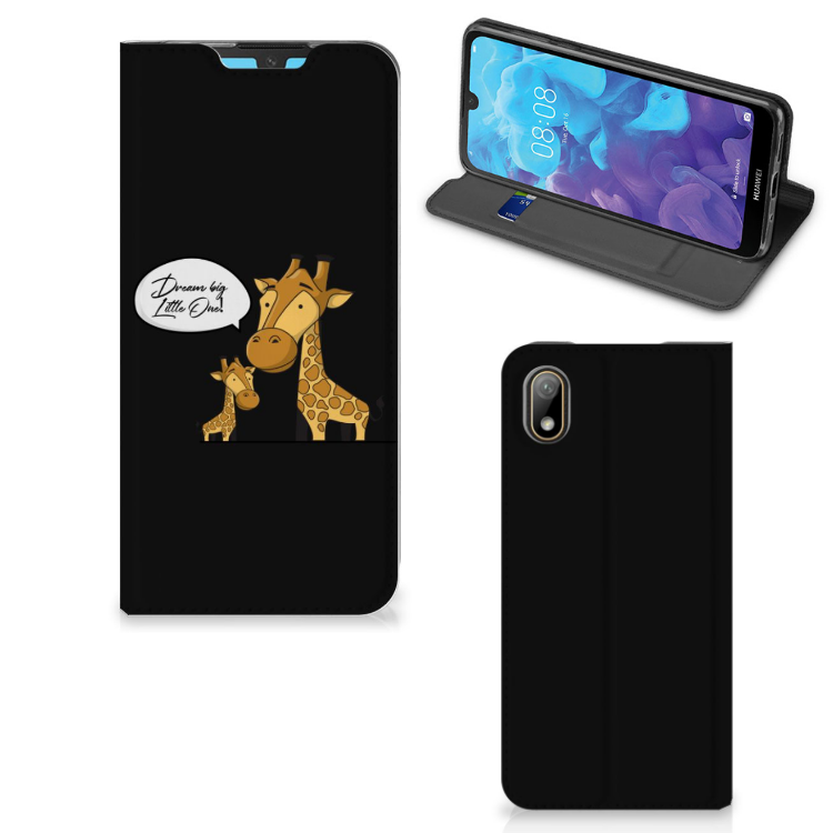 Huawei Y5 (2019) Magnet Case Giraffe - B2C Telecom