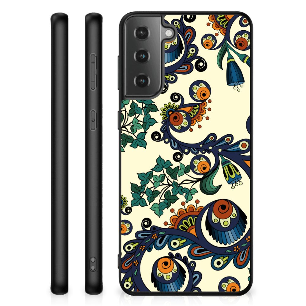 Back Cover Samsung Galaxy S21 Plus Barok Flower B2C Telecom