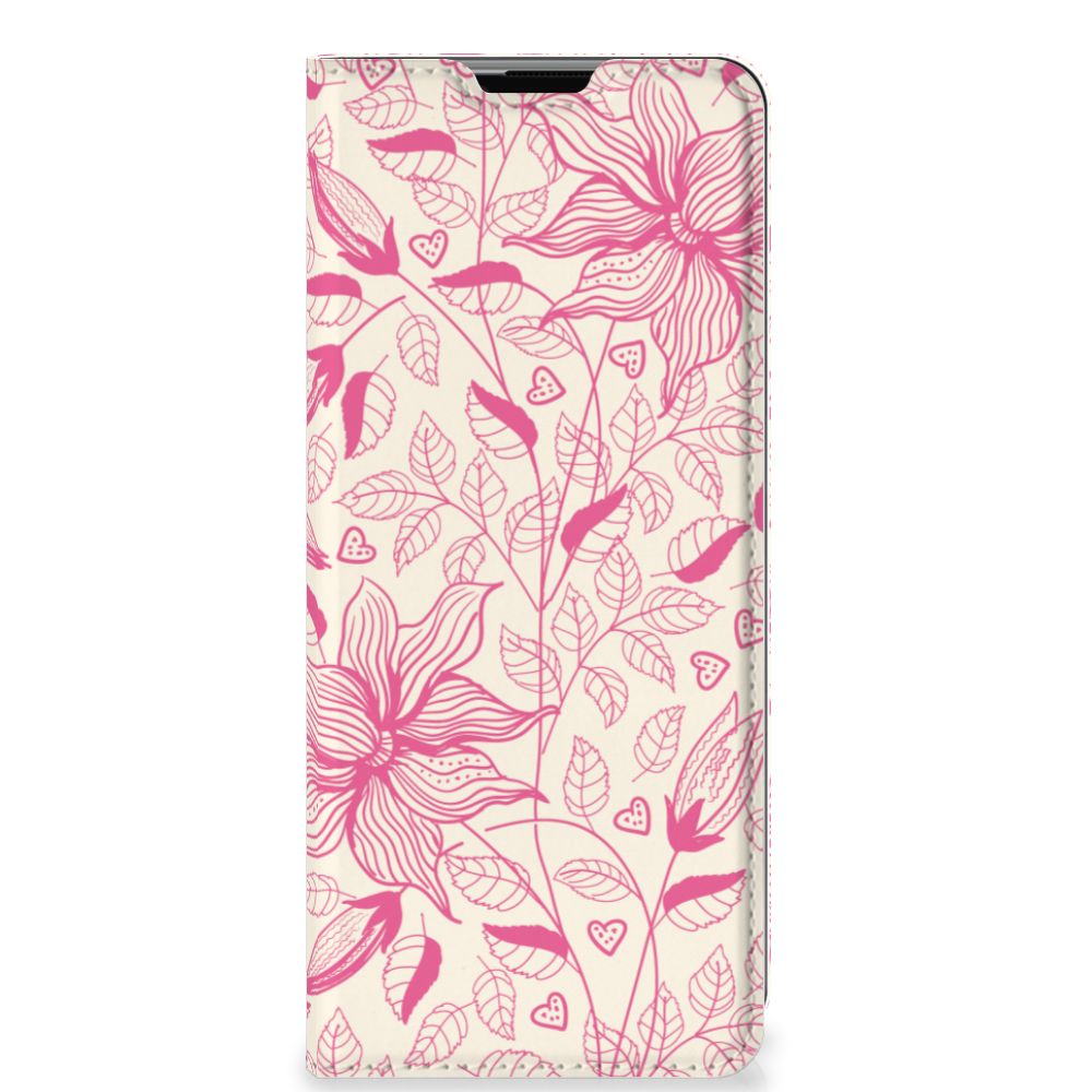 Sony Xperia 5 II Smart Cover Pink Flowers - B2C Telecom