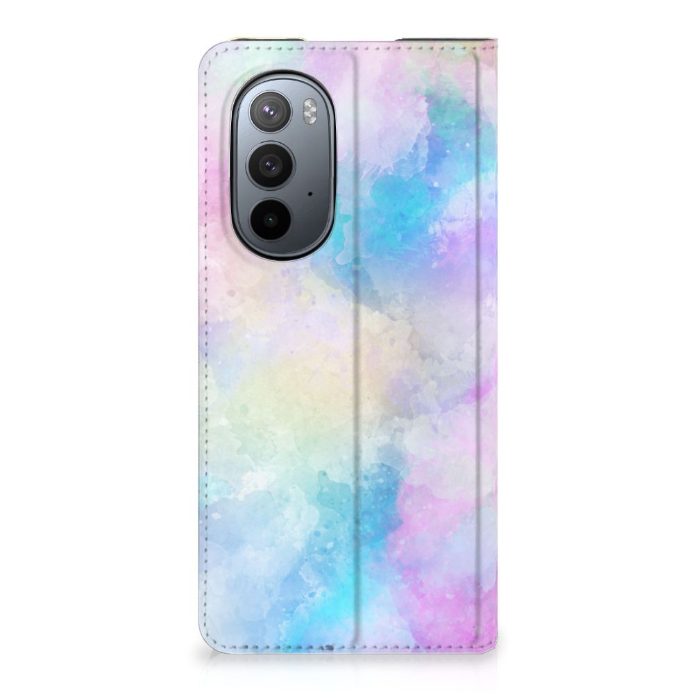 Bookcase Motorola Edge 30 Pro Watercolor Light - B2C Telecom