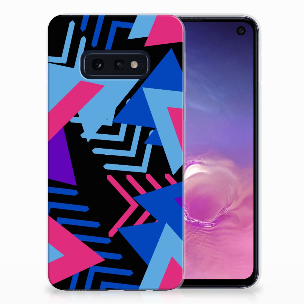 Samsung Galaxy S10e TPU Hoesje Funky Triangle