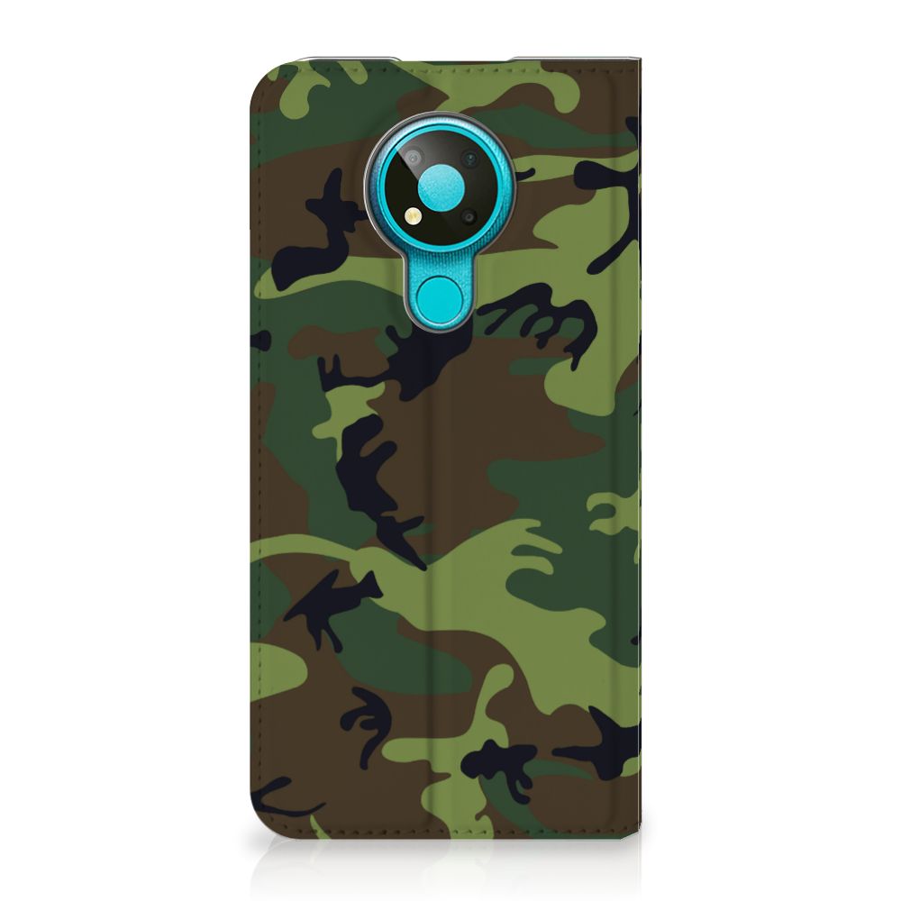 Nokia 3.4 Hoesje met Magneet Army Dark - B2C Telecom