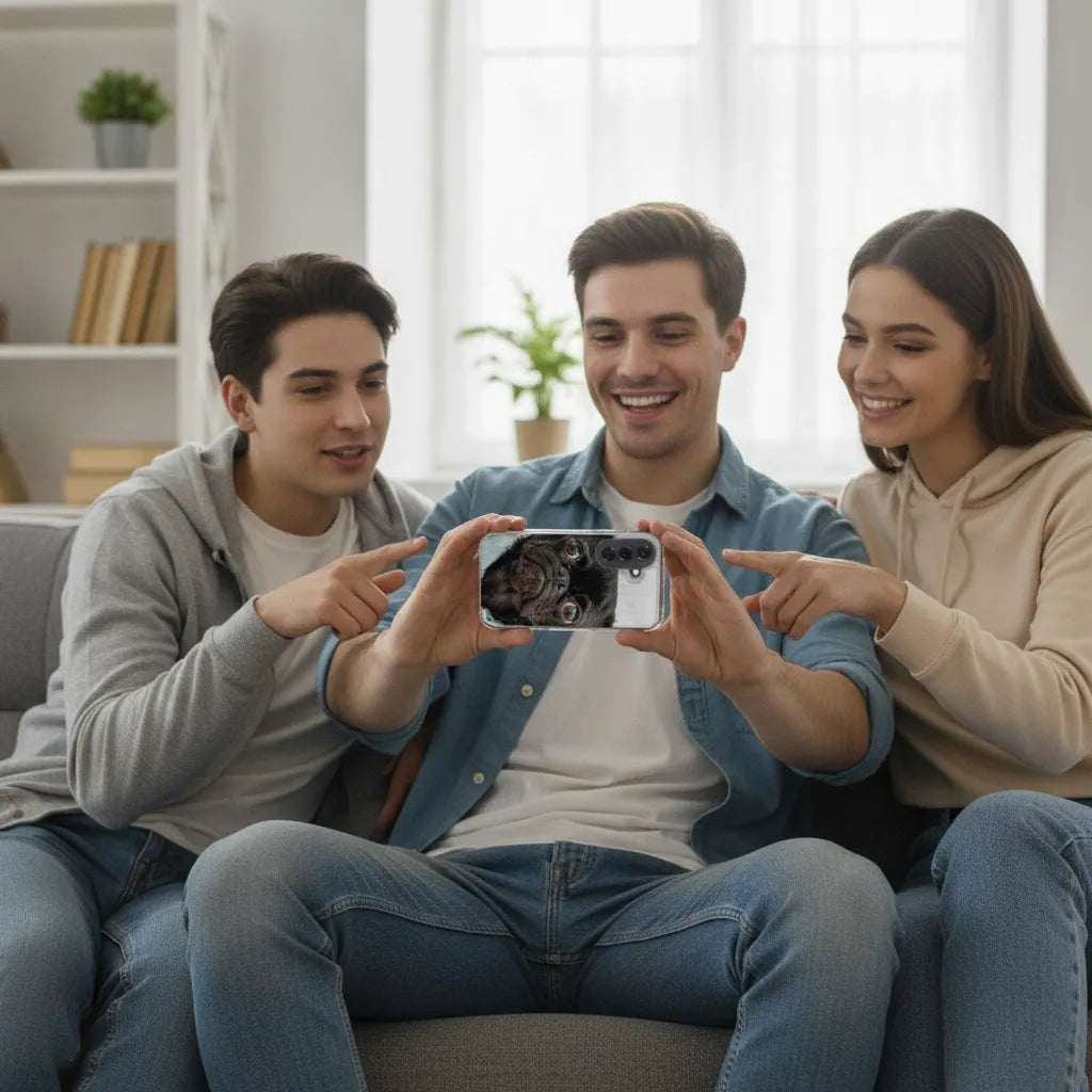 Voorbeeld Samsung Galaxy A37 hoesje met eigen foto